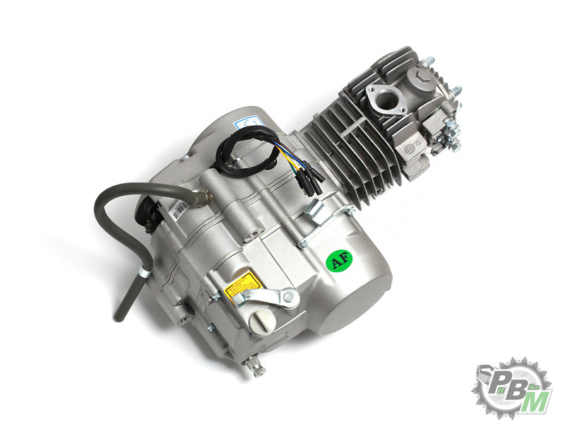 Двигатель в сборе YX 1p53FMI (W125) 125см3, кикстартер, запуск на любой передаче (вторичное сцепление)(уценка)_1