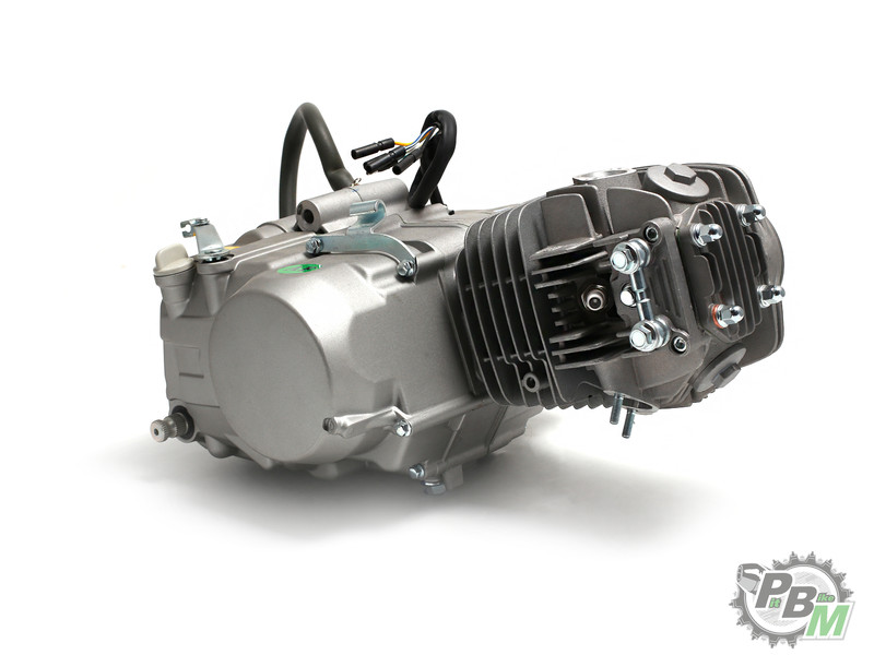 Двигатель в сборе YX 1p53FMI (W125) 125см3, кикстартер, запуск на любой передаче (вторичное сцепление)(уценка)_4