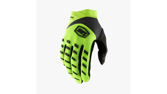 Мотоперчатки 100% Airmatic Glove (Fluo Yellow/Black, S, 2022 (10000-00010)) pitbikemarket.ru