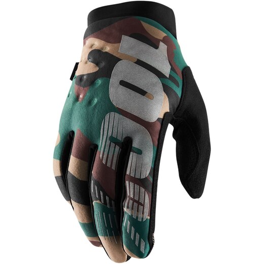 Мотоперчатки 100% Brisker Glove Camo/Black M (10016-061-11) pitbikemarket.ru