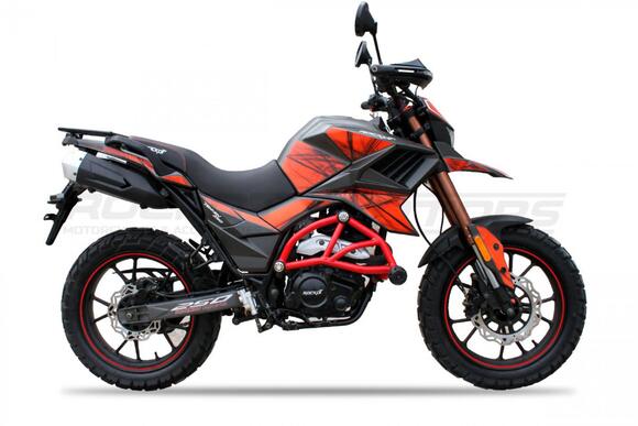 Мотоцикл ROCKOT HOUND OFFROAD 250 LUX (оранжевый) pitbikemarket.ru