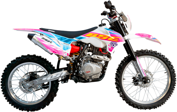 Кроссовый мотоцикл BSE Z2 19/16 Roqvi Pink (015) pitbikemarket.ru