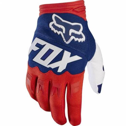 Перчатки Fox Dirtpow red/blue/white L pitbikemarket.ru