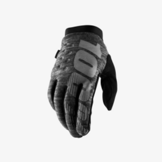 Мотоперчатки 100% Brisker Glove Grey, L, 2020 (10016-007-12) pitbikemarket.ru