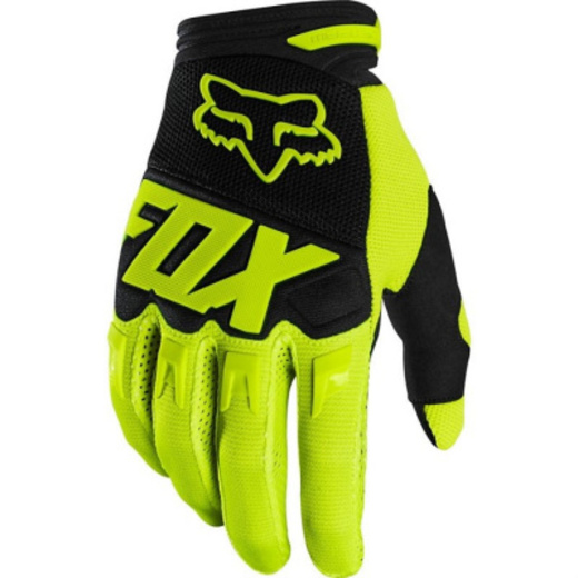 Мотоперчатки подростковые Fox Dirtpaw Race Youth Glove (2020) Flow Yellow, YL, 2020 (23959-130-YL) pitbikemarket.ru