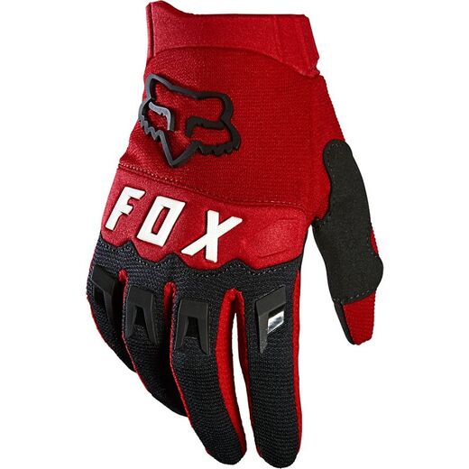 Мотоперчатки подростковые Fox Dirtpaw Youth Glove Flame Red, YM, 2021 (25868-122-YM) pitbikemarket.ru
