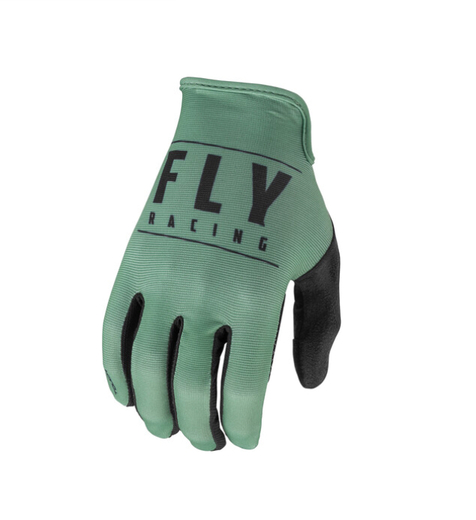 Перчатки FLY RACING MEDIA зеленые/черные (2021) 12 pitbikemarket.ru