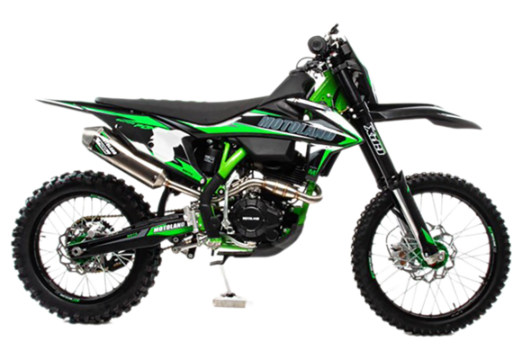 Мотоцикл Motoland FX 250 (172FMM-3A) зеленый pitbikemarket.ru
