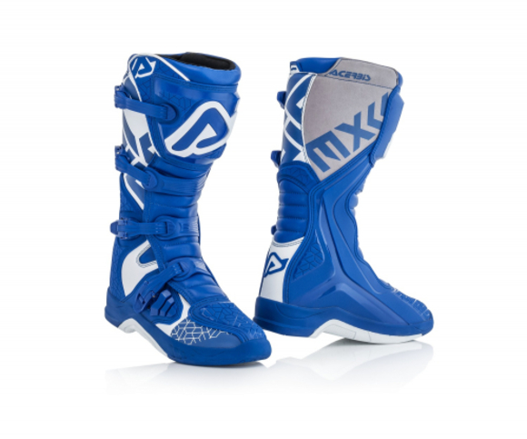 Мотоботы кроссовые Acerbis X-TEAM blue/ white, р. 43 pitbikemarket.ru
