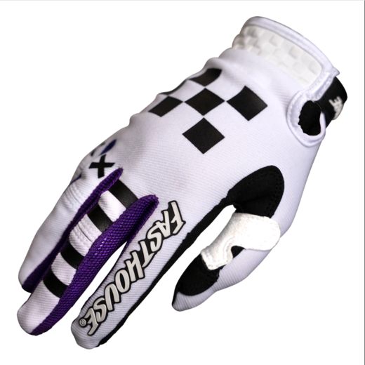 Перчатки Fasthouse Scull white M pitbikemarket.ru