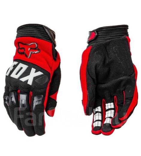 Перчатки мото FOX №11 Red (S) мотокросс pitbikemarket.ru