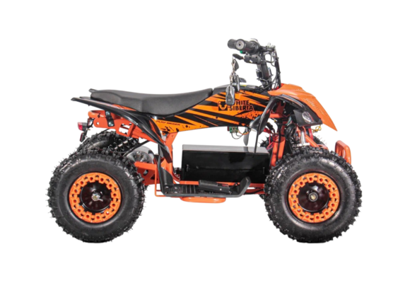 Детский электроквадроцикл WHITE SIBERIA SNEG LETO R 1000W (Оранжевый) pitbikemarket.ru