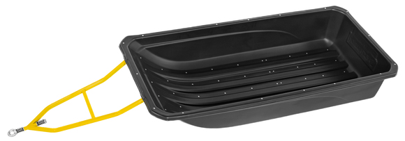 Сани волокуши с обвязкой и накладками Тайга-1900 (1900x800x300) для снегохода, мотобуксировщика, рыбалки, охоты. Ширина дна 550. pitbikemarket.ru