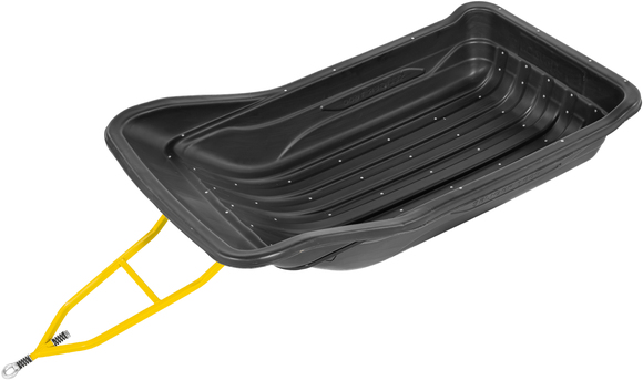 Сани волокуши с обвязкой, отбойником и накладками Seliger-1600 (1630x900x390) для снегохода, мотобуксировщика, рыбалки, охоты. Ширина дна 630. pitbikemarket.ru