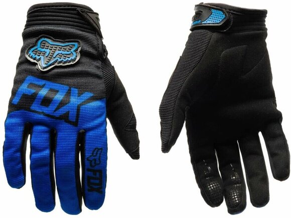 Перчатки мото FOX GL1 Blue (M) (текстиль) мотокросс pitbikemarket.ru