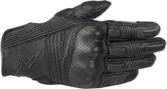 Мотоперчатки кожаные MUSTANG V2 GLOVES черный/черный, 1100, XXL pitbikemarket.ru