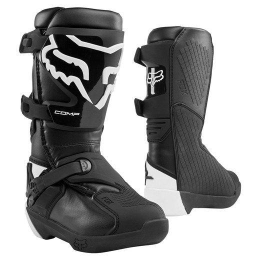 Мотоботы FOX Comp Boot чёрные  8 pitbikemarket.ru