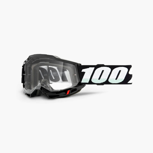 Очки подростковые 100% Accuri 2 Youth Goggle Black / Clear Lens (50024-00010) pitbikemarket.ru